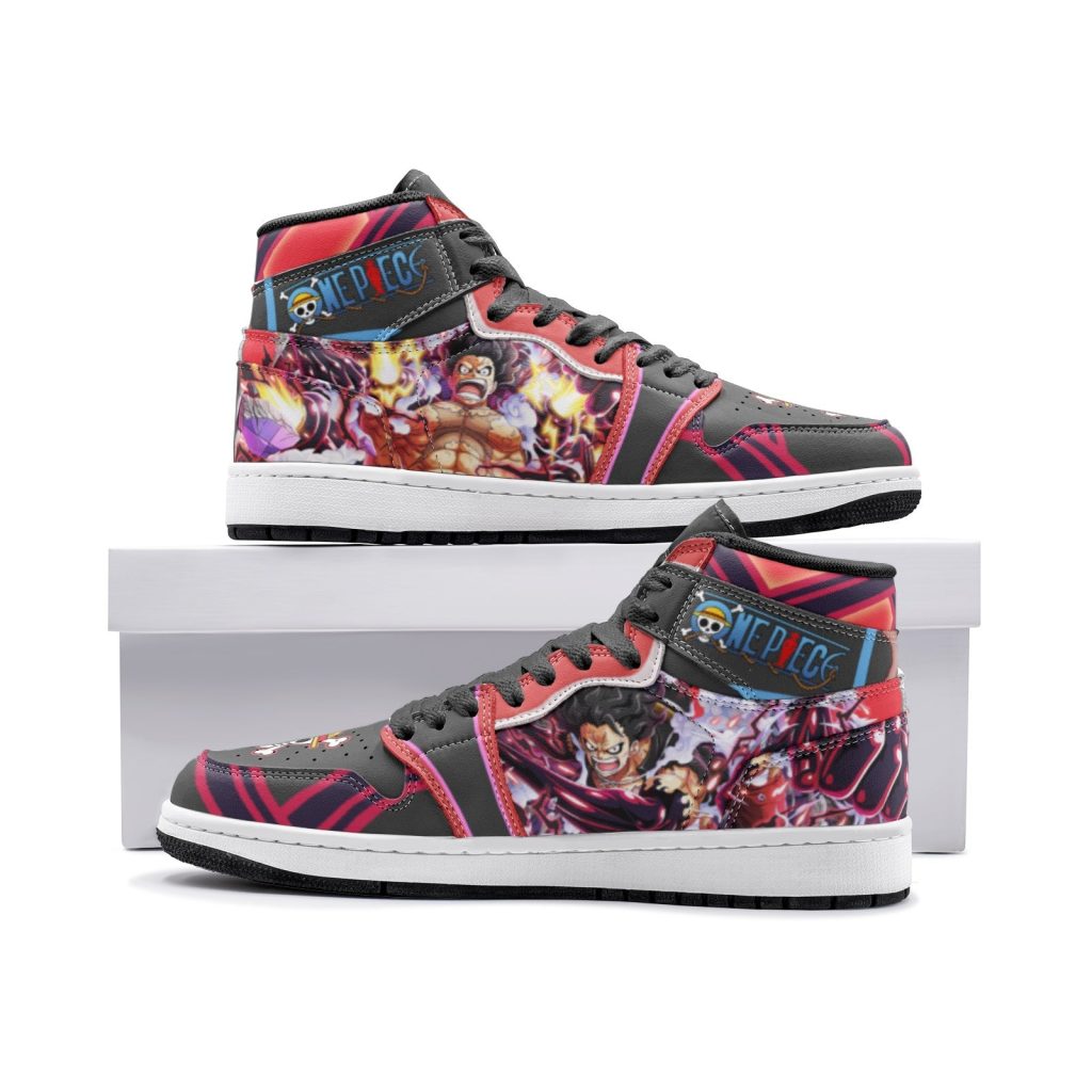 monkey d luffy gear 4th snake man one piece jd1 shoes - Anime Shoes UK Store