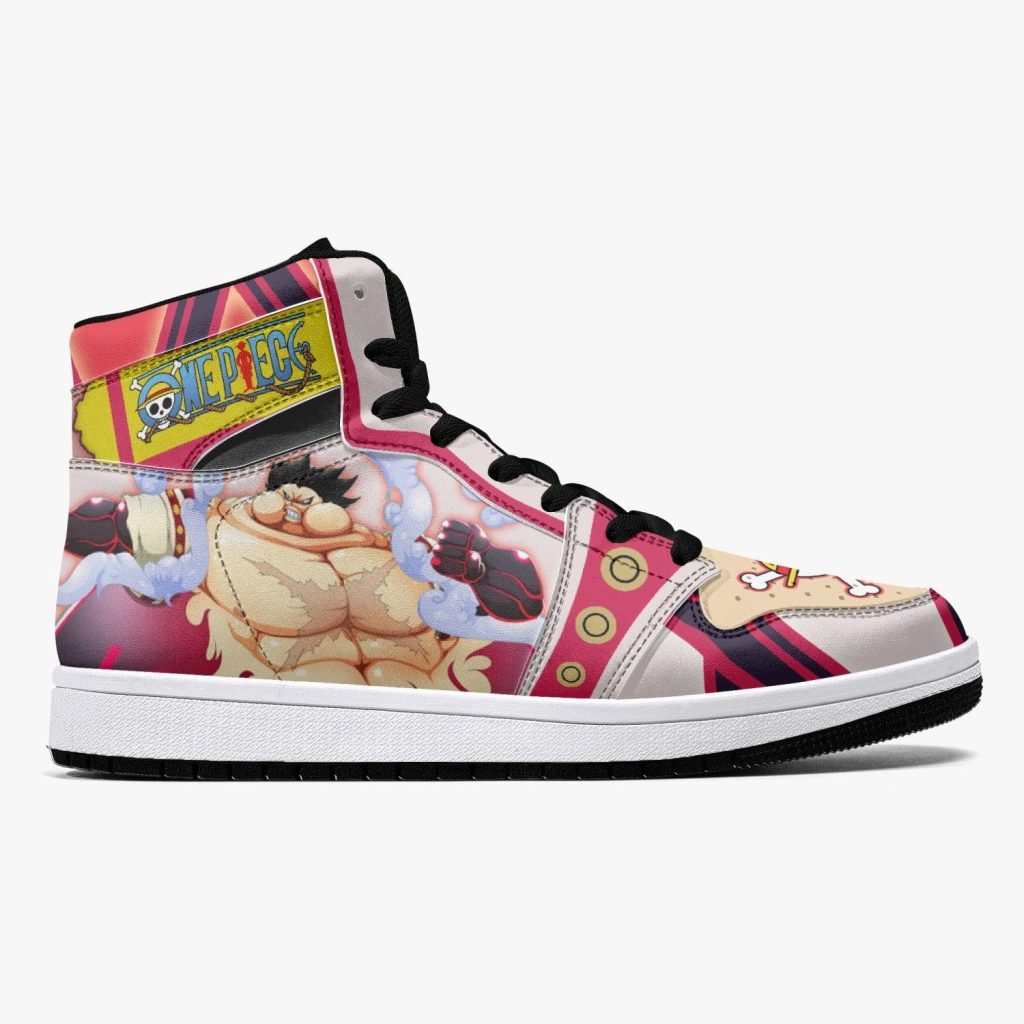 monkey d luffy gear 4th tank man one piece j force shoes 2 - Anime Shoes UK Store