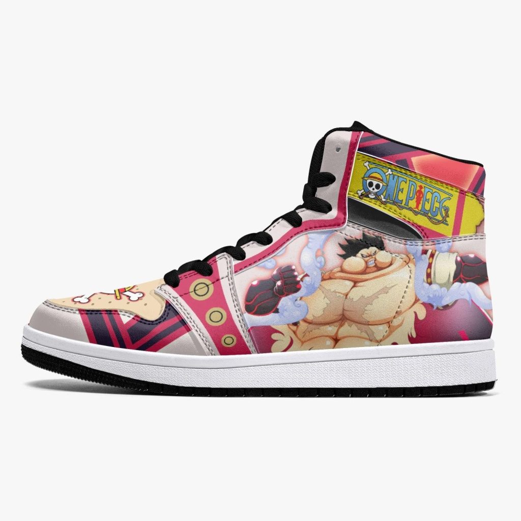 monkey d luffy gear 4th tank man one piece j force shoes 20 - Anime Shoes UK Store