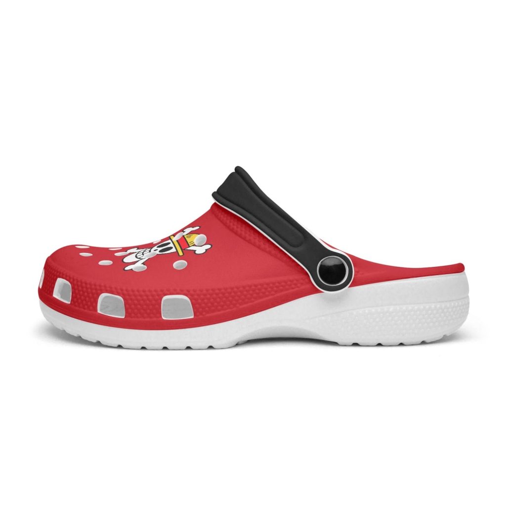 monkey d luffy one piece custom clogs 6 - Anime Shoes UK Store