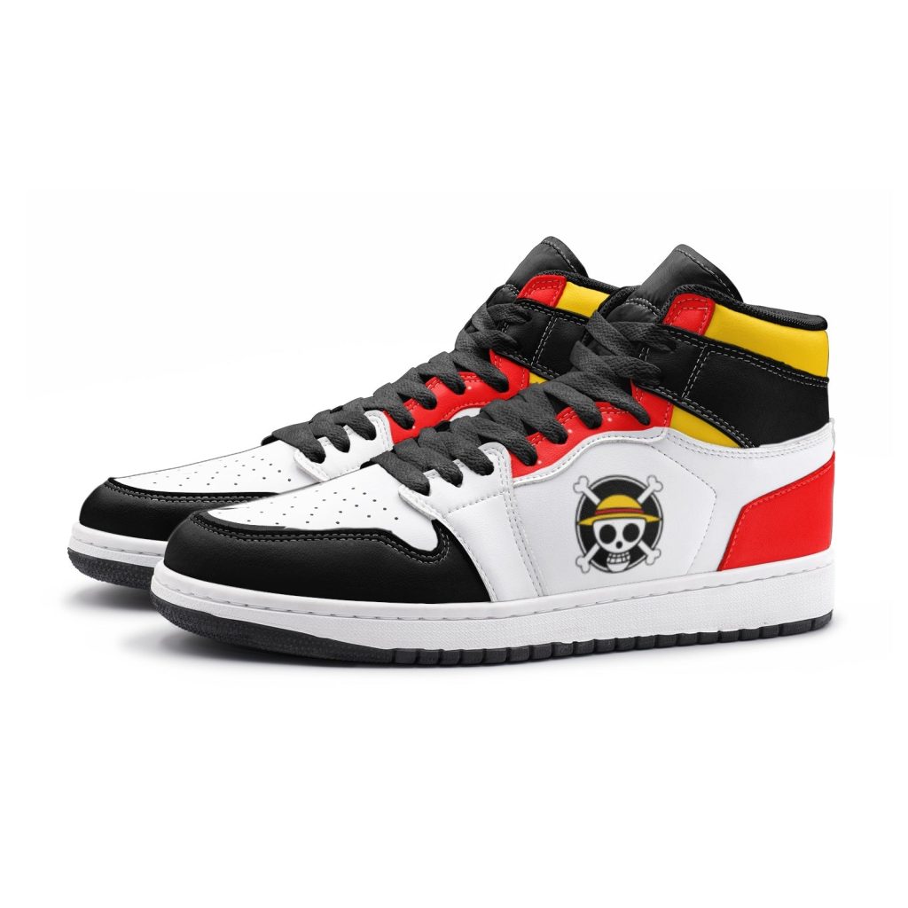 monkey d luffy one piece jd1 shoes 3 - Anime Shoes UK Store