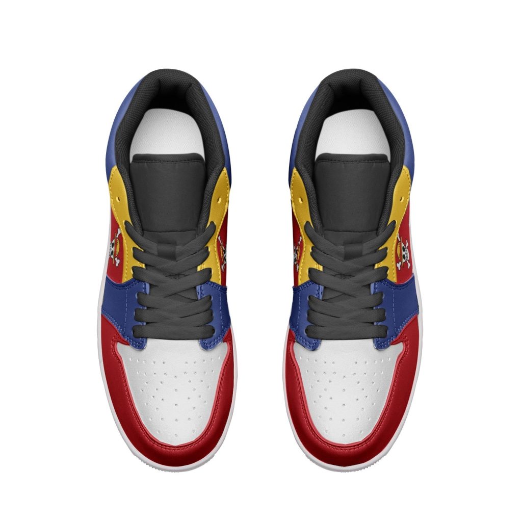 monkey d luffy one piece low top jd1 shoes 6 - Anime Shoes UK Store