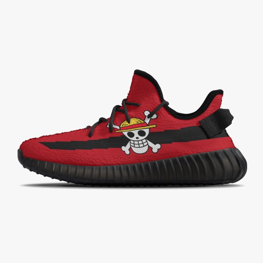 monkey d luffy one piece yz shoes 3 - Anime Shoes UK Store