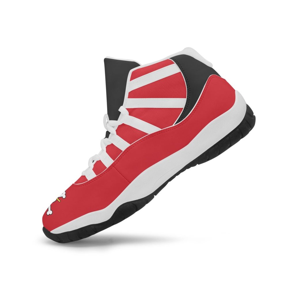 monkey d luffy one piece aj11 basketball shoes 11 - Anime Shoes UK Store
