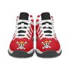 monkey d luffy one piece aj11 basketball shoes 21 - Anime Shoes UK Store
