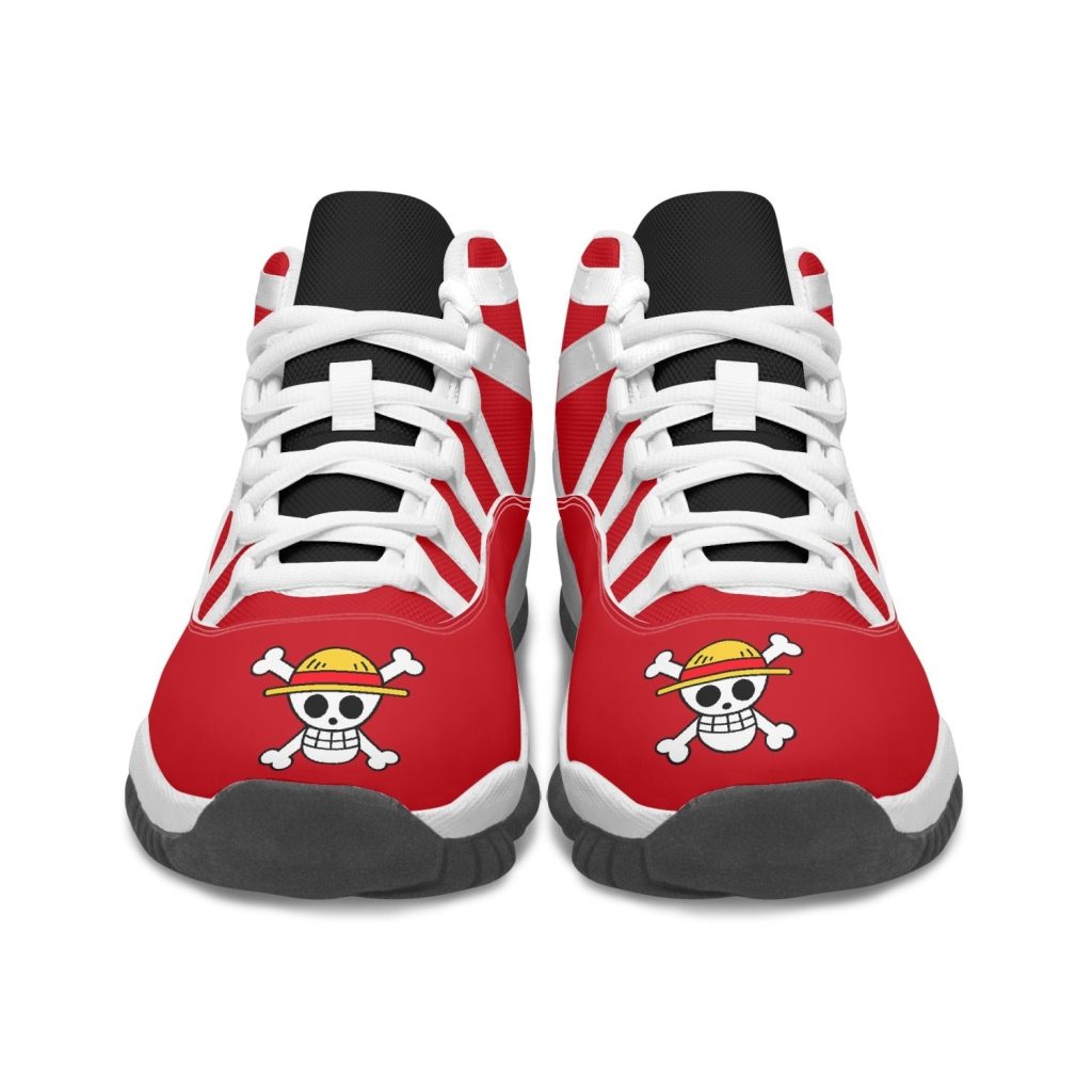 monkey d luffy one piece aj11 basketball shoes 21 - Anime Shoes UK Store