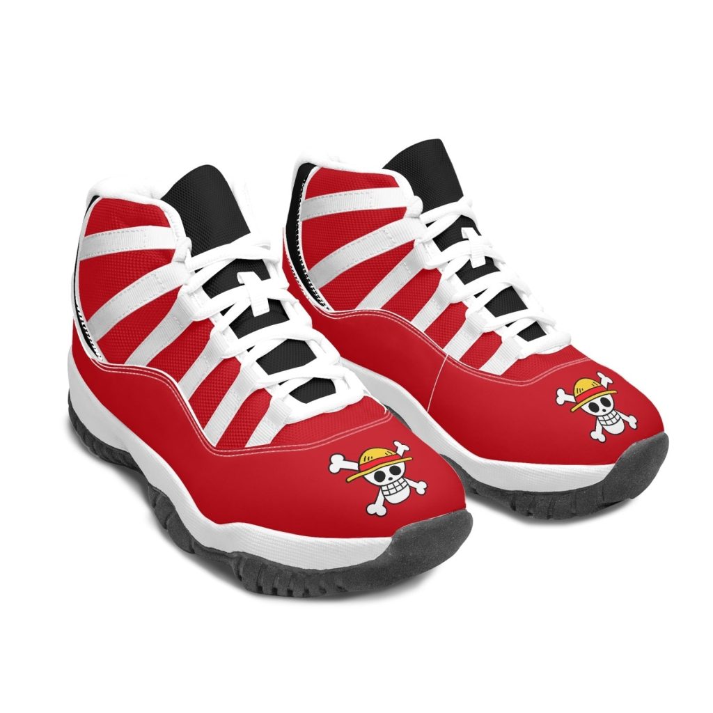 monkey d luffy one piece aj11 basketball shoes 22 - Anime Shoes UK Store