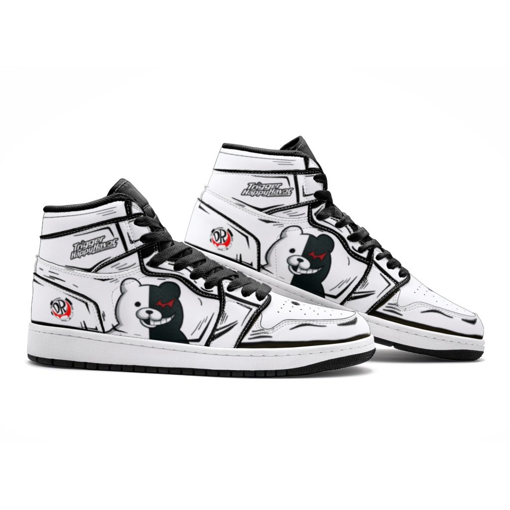 monokuma danganronpa jd1 shoes 2 - Anime Shoes UK Store