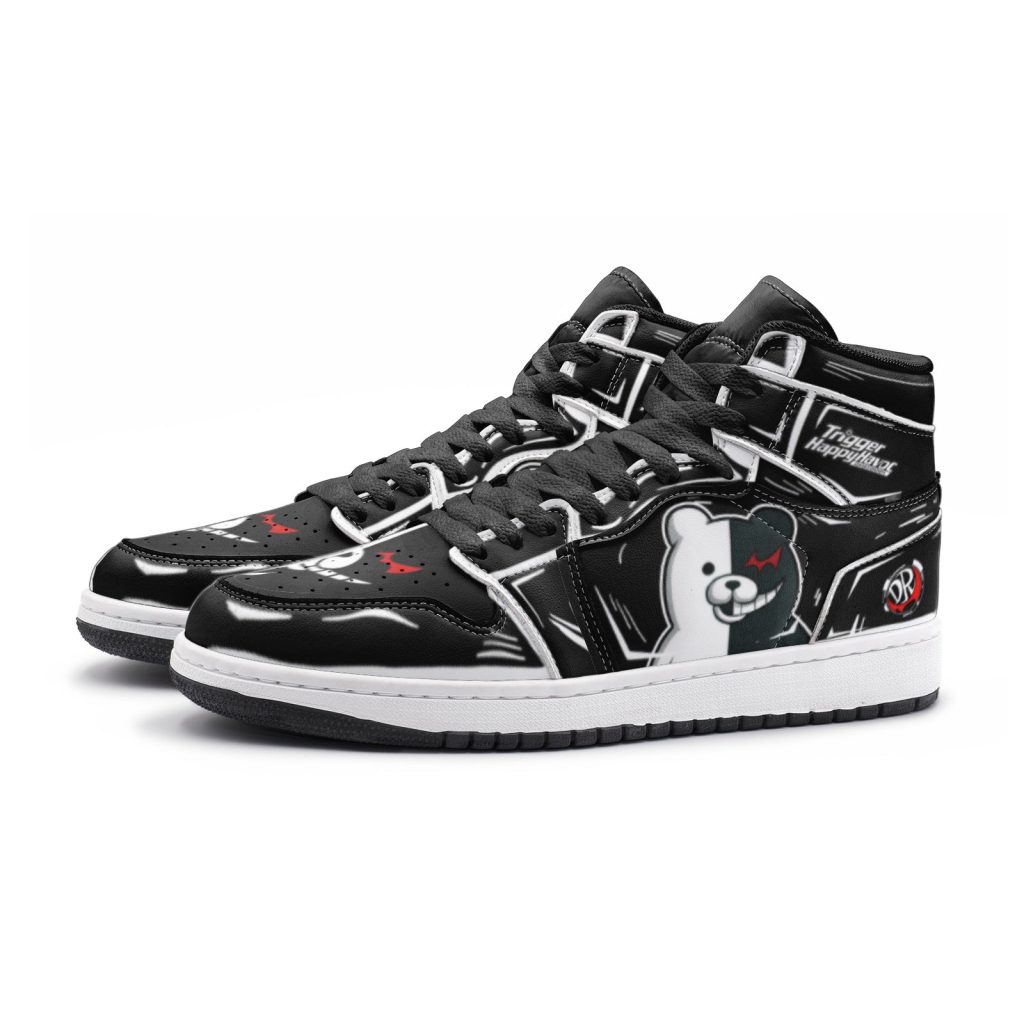 monokuma danganronpa jd1 shoes 3 - Anime Shoes UK Store