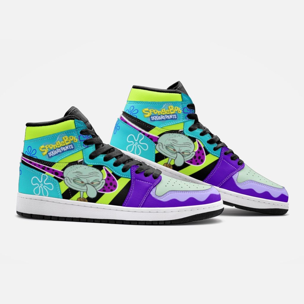 mr squidward q tentacles spongebob jd1 shoes 2 - Anime Shoes UK Store