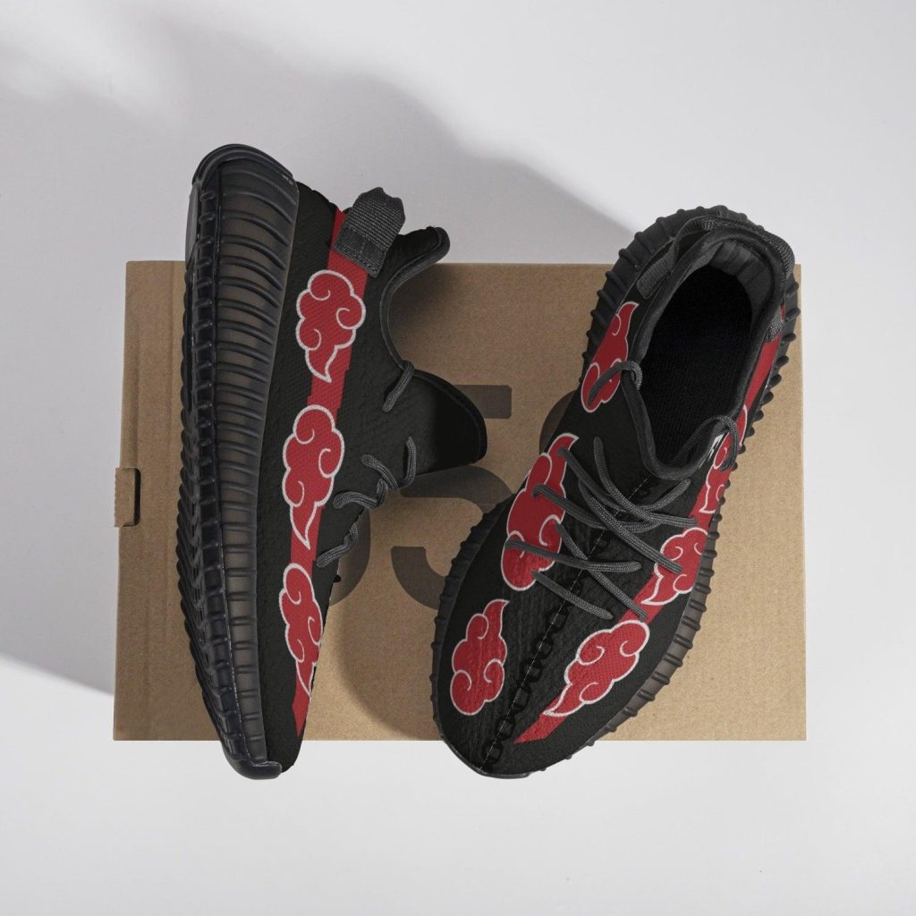 naruto akatsuki custom yz shoes 4 - Anime Shoes UK Store
