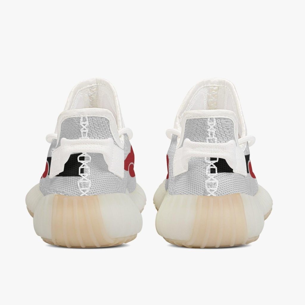 naruto akatsuki white yz shoes 8 - Anime Shoes UK Store