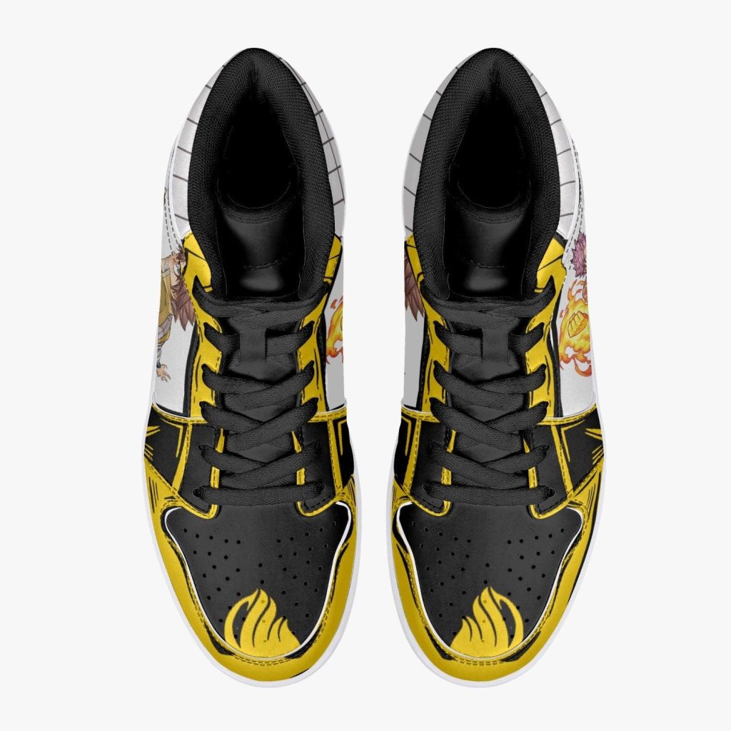 natsu dragneel fairy tail j force shoes 3 - Anime Shoes UK Store