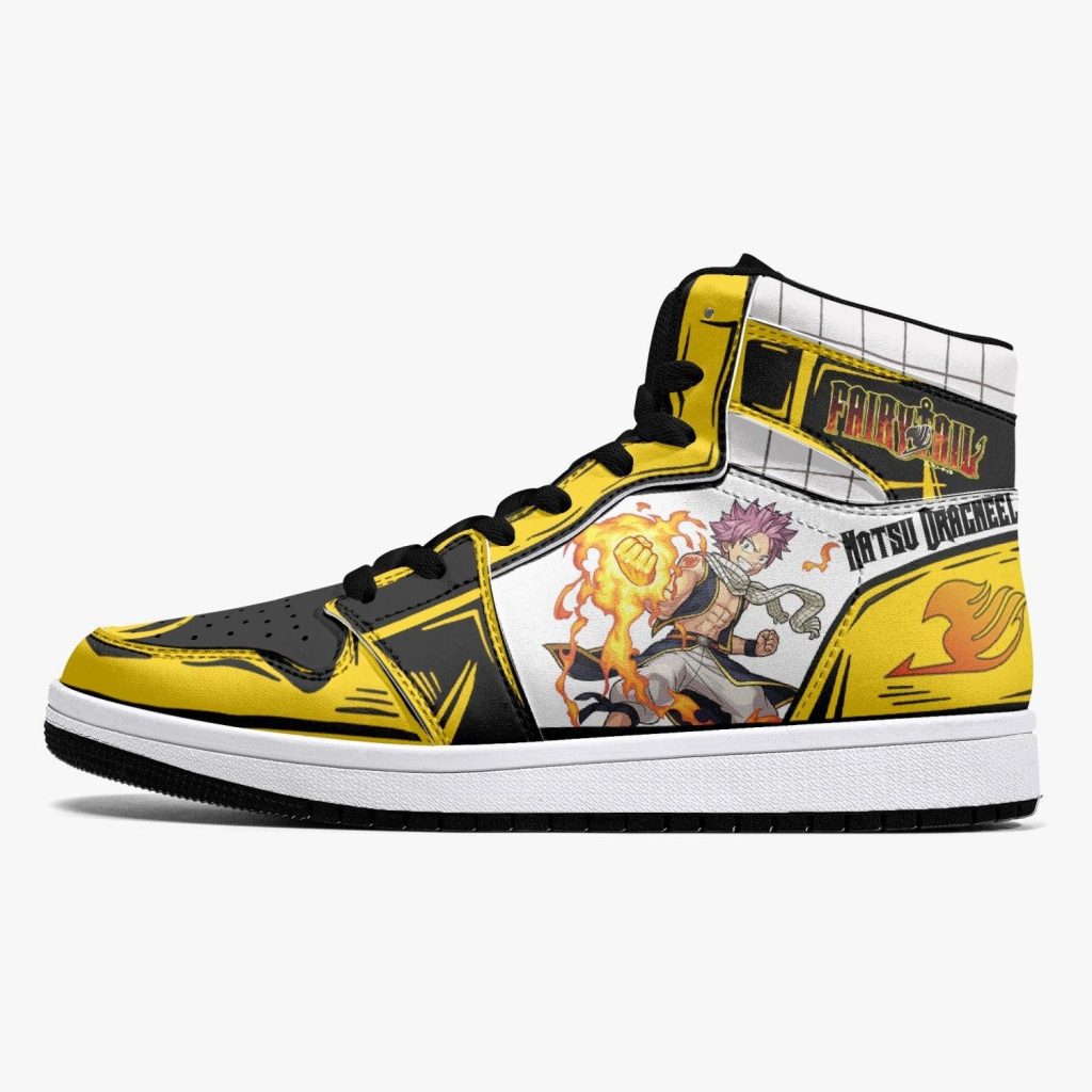 natsu dragneel fairy tail j force shoes 7 - Anime Shoes UK Store