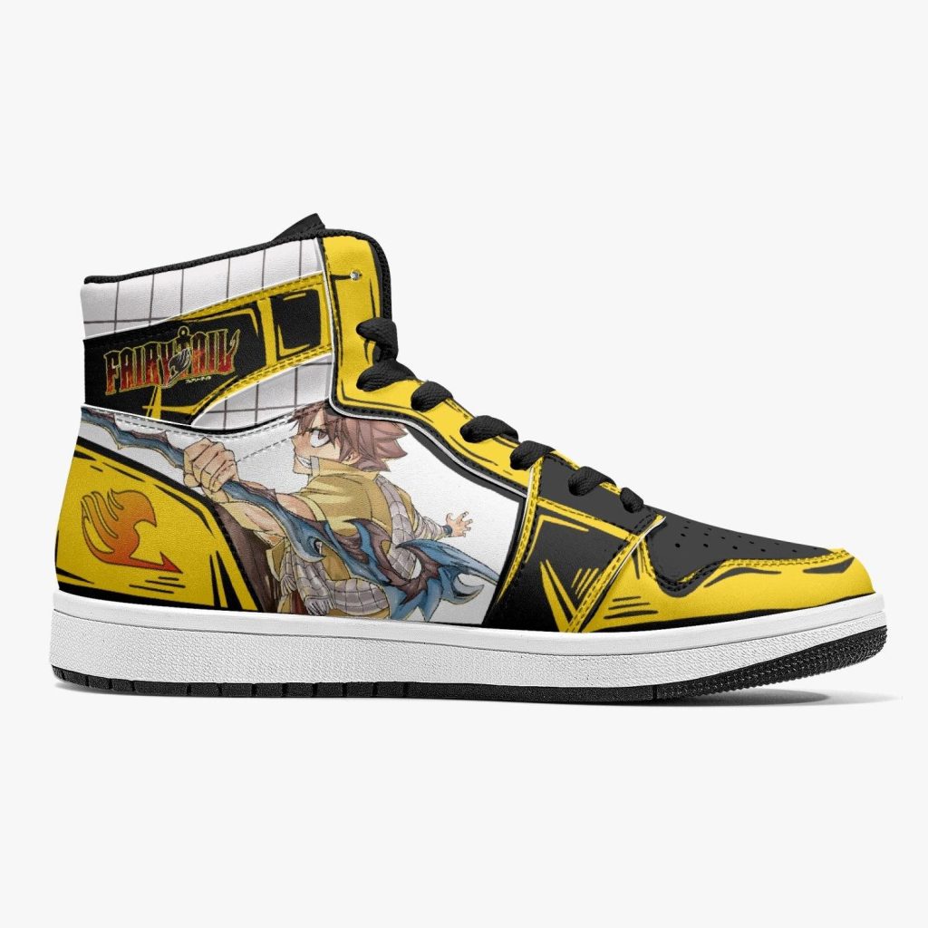 natsu dragneel fairy tail j force shoes 8 - Anime Shoes UK Store