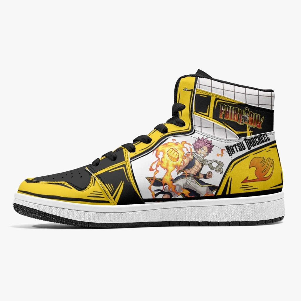natsu dragneel fairy tail j force shoes 9 - Anime Shoes UK Store