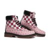 nezuko demon slayer tb leather boots 2 - Anime Shoes UK Store