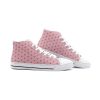 nezuko kamado demon slayer classic high top canvas shoes 3 - Anime Shoes UK Store