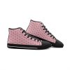 nezuko kamado demon slayer classic high top canvas shoes 6 - Anime Shoes UK Store