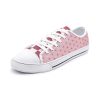 nezuko kamado demon slayer classic low top canvas shoes - Anime Shoes UK Store