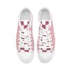 nezuko kamado demon slayer classic low top canvas shoes 4 - Anime Shoes UK Store