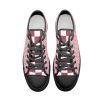 nezuko kamado demon slayer classic low top canvas shoes 8 - Anime Shoes UK Store