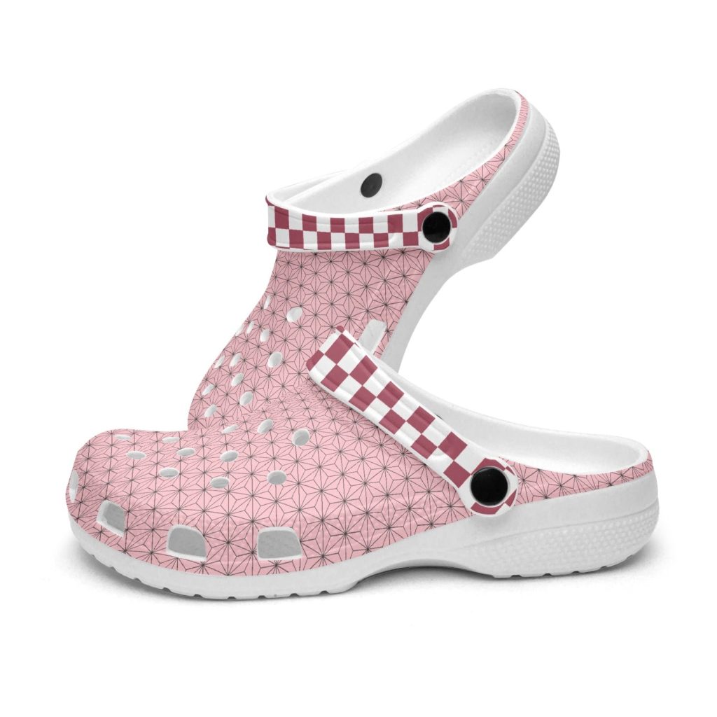 nezuko kamado demon slayer custom clogs 4 - Anime Shoes UK Store