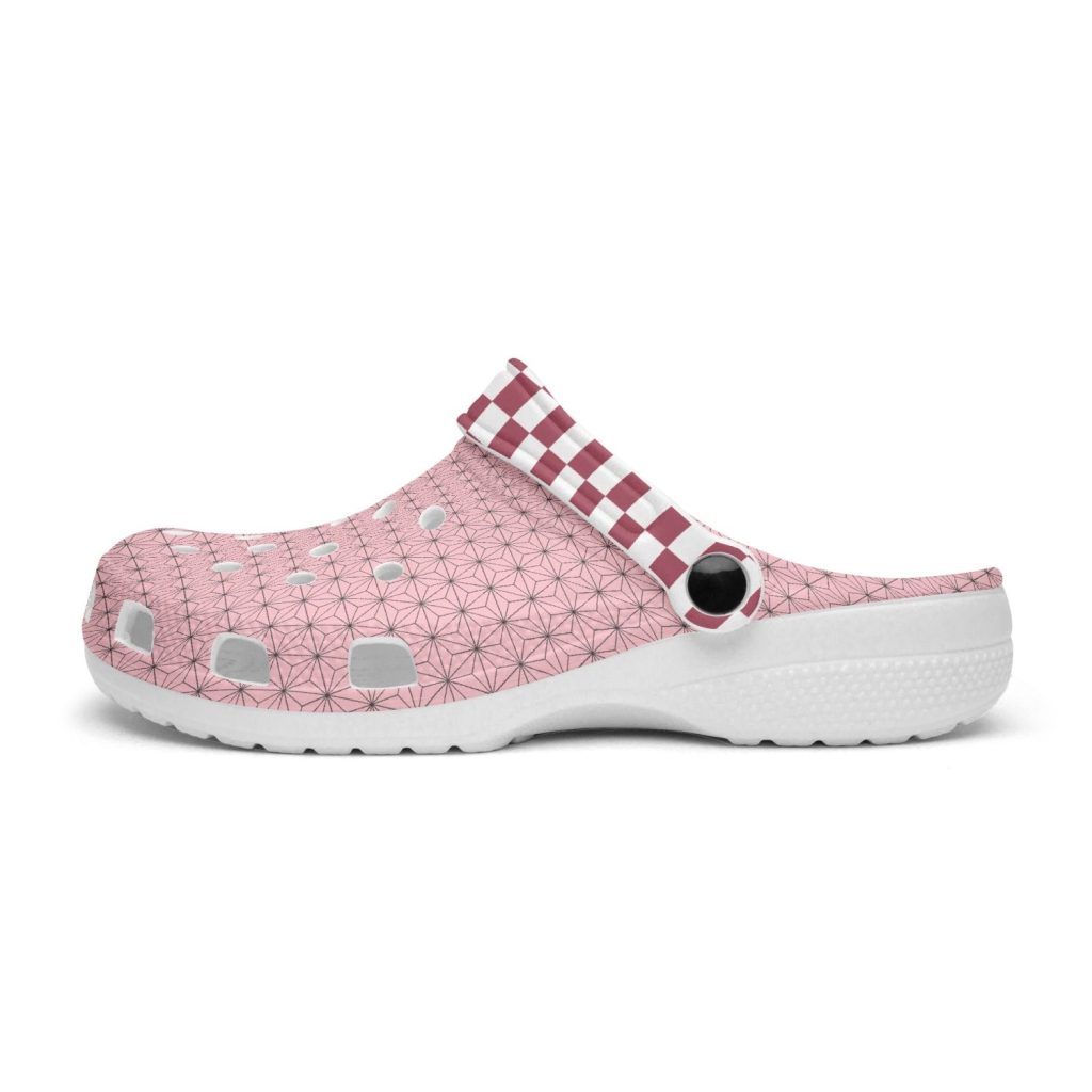nezuko kamado demon slayer custom clogs 6 - Anime Shoes UK Store