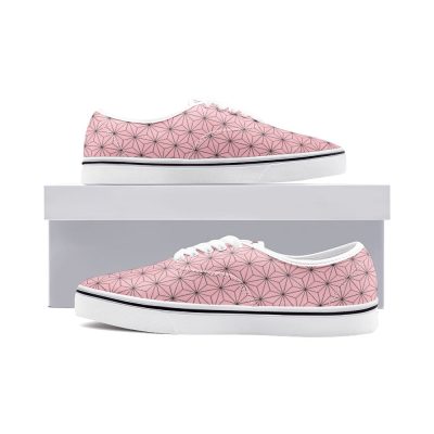 nezuko kamado demon slayer custom skate shoes 2 - Anime Shoes UK Store
