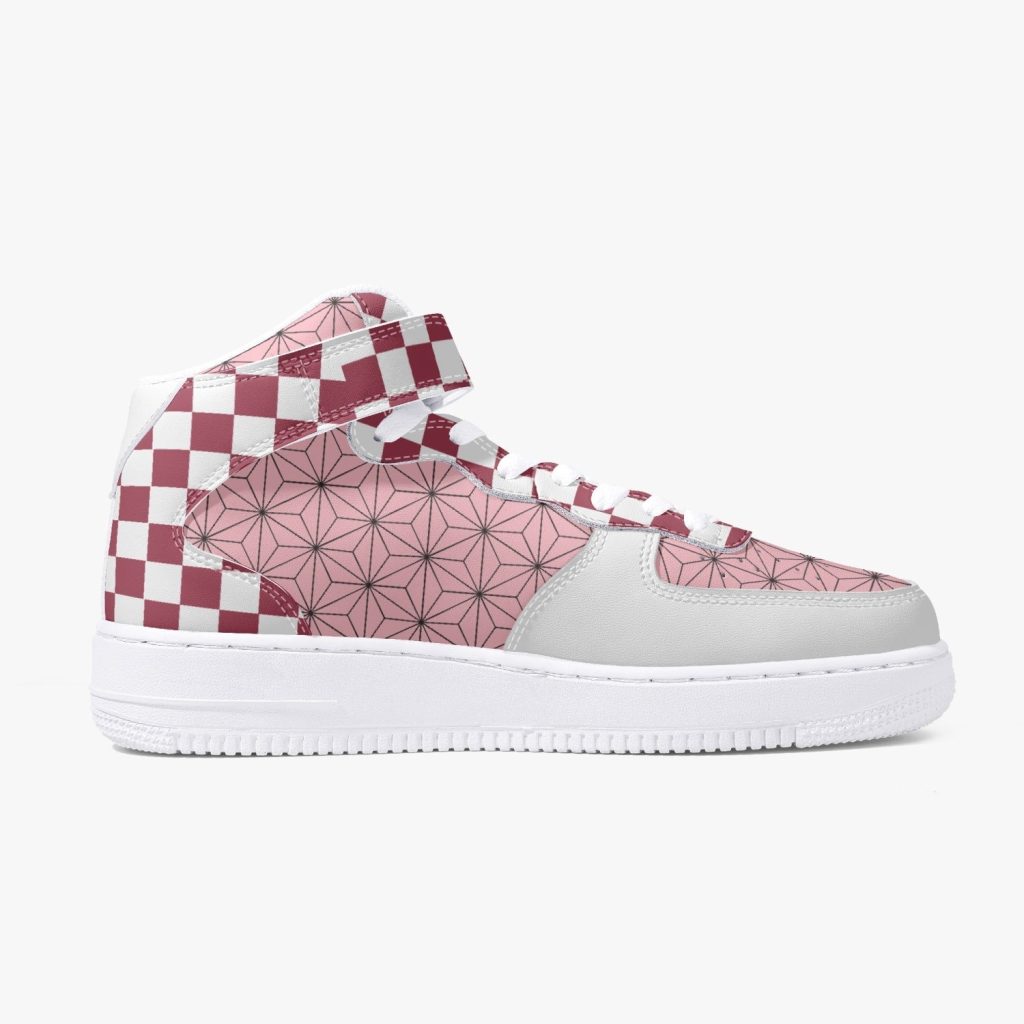 nezuko kamado demon slayer high top kamikaze shoes 5 - Anime Shoes UK Store