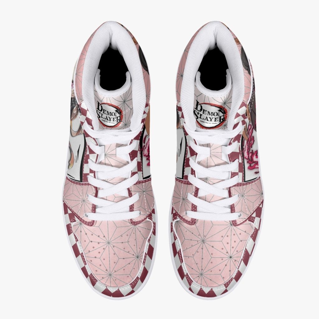 nezuko kamado demon slayer j force shoes 12 88e055bc 6d3a 436e a1f1 6ade3281ffdc - Anime Shoes UK Store