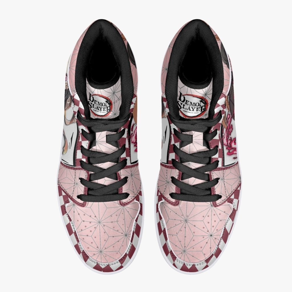 nezuko kamado demon slayer j force shoes 3 81c484cc cd58 48a7 bdbc c463c56fb56e - Anime Shoes UK Store
