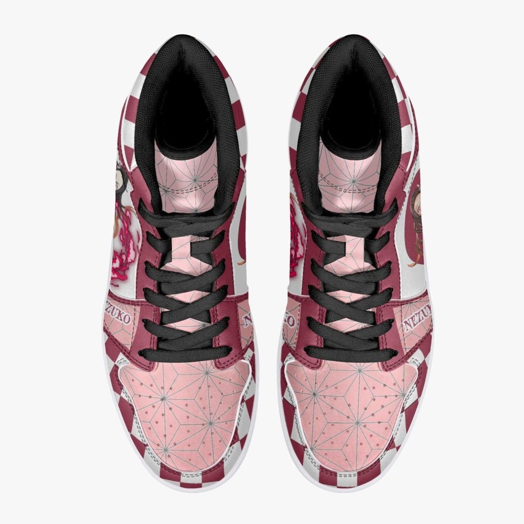 nezuko kamado demon slayer j force shoes 3 a1bfaec1 9c96 474b bd01 5780306cb09a - Anime Shoes UK Store