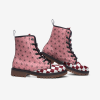 nezuko kamado demon slayer leather mountain boots 3 - Anime Shoes UK Store