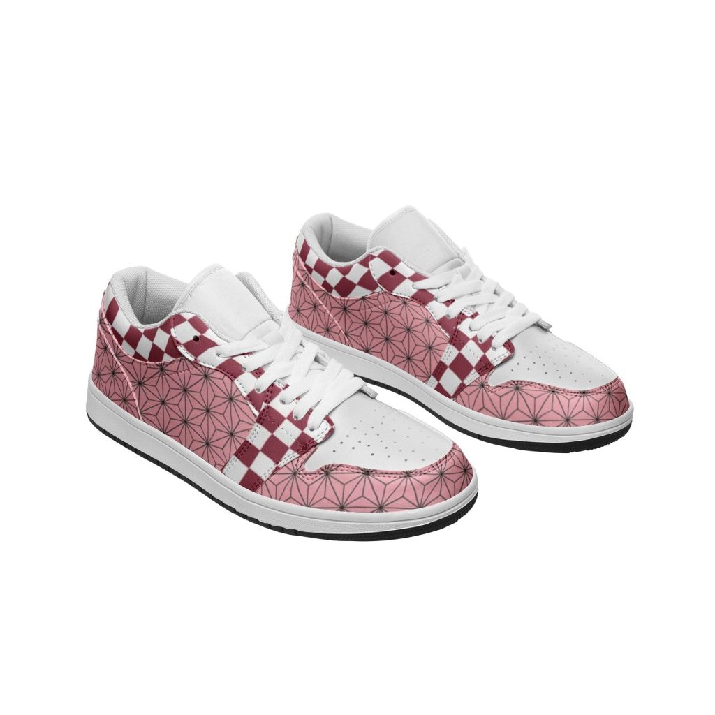 nezuko kamado demon slayer low top jd1 shoes 2 - Anime Shoes UK Store