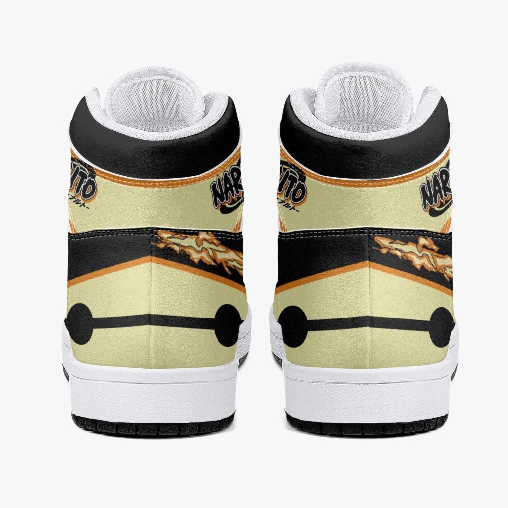 nine tails chakra mode naruto shippuden j force shoes 13 - Anime Shoes UK Store