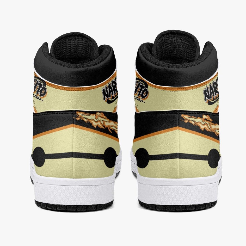 nine tails chakra mode naruto shippuden j force shoes 4 - Anime Shoes UK Store