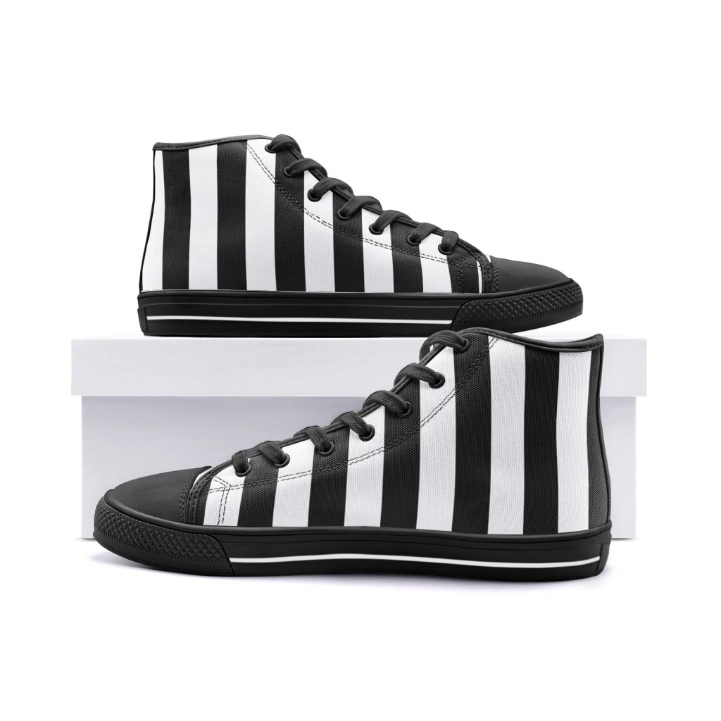 obanai iguro demon slayer classic high top canvas shoes 5 - Anime Shoes UK Store