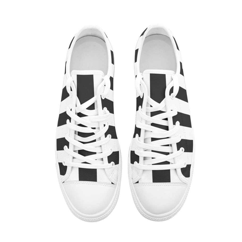 obanai iguro demon slayer classic low top canvas shoes 4 - Anime Shoes UK Store