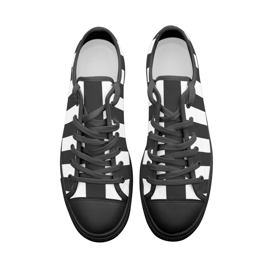 obanai iguro demon slayer classic low top canvas shoes 8 - Anime Shoes UK Store
