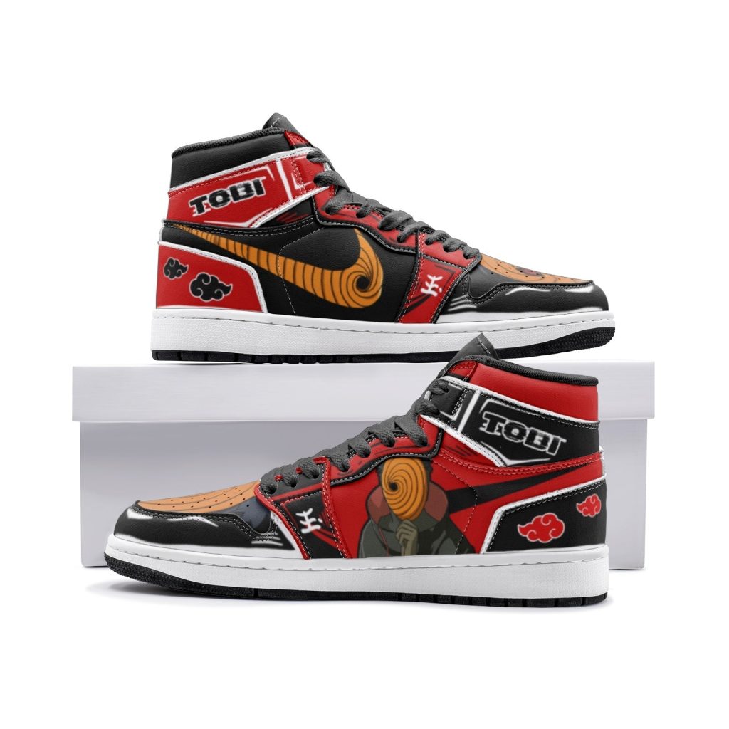 obito tobi uchiha akatsuki naruto jd1 shoes - Anime Shoes UK Store