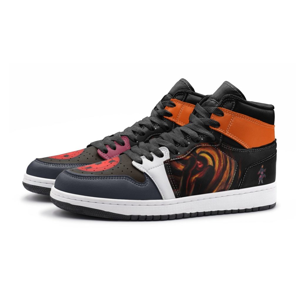 obito uchicha naruto jd1 shoes 3 - Anime Shoes UK Store