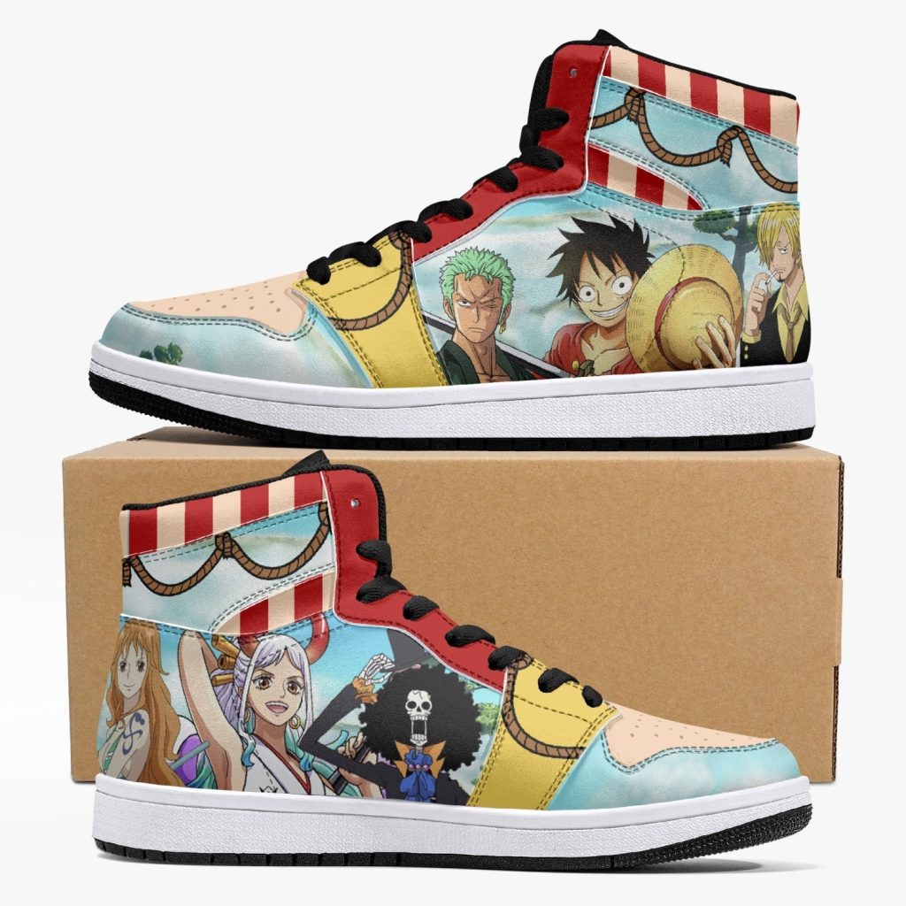 one piece characters j force shoes - Anime Shoes UK Store