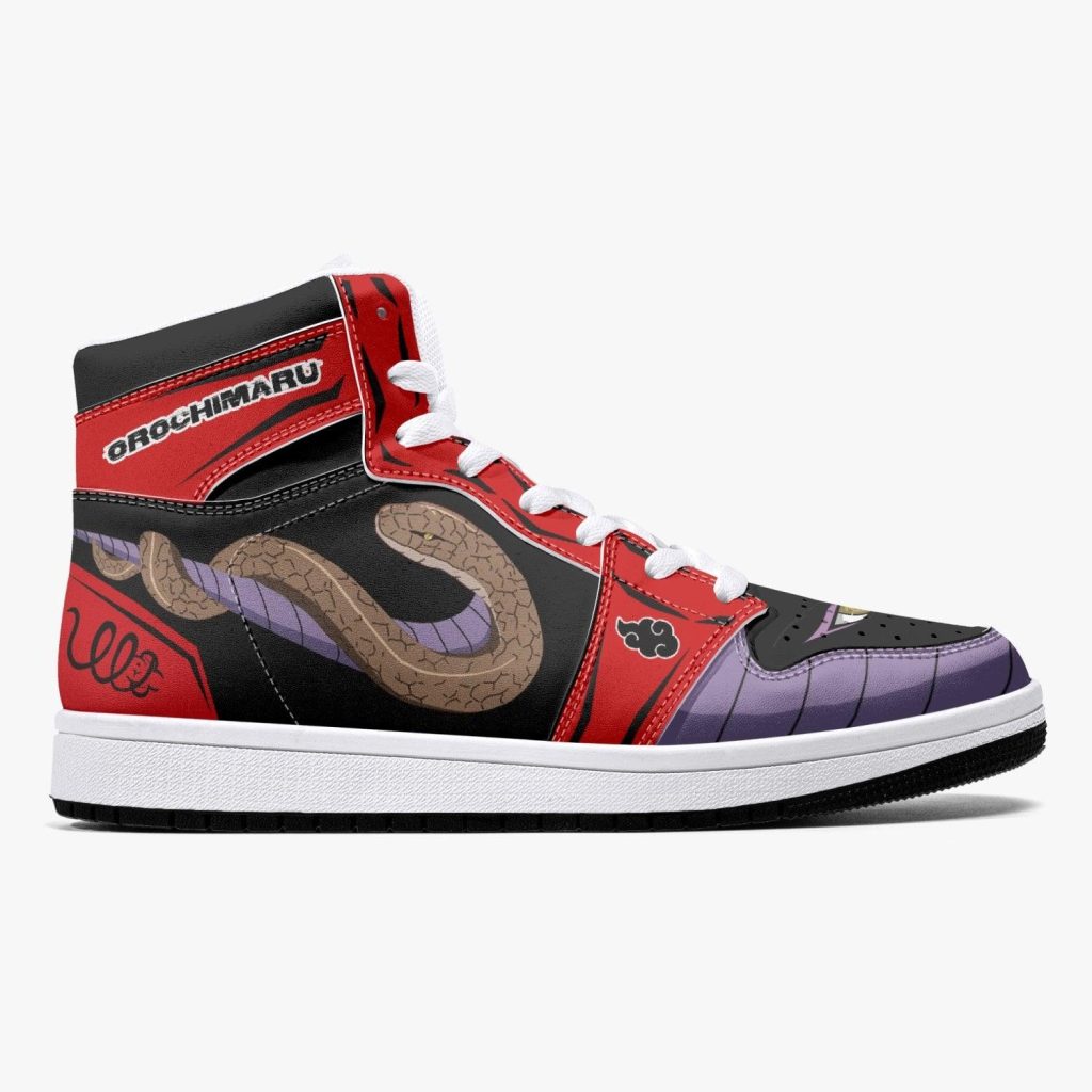 orochimaru akatsuki naruto j force shoes 10 - Anime Shoes UK Store