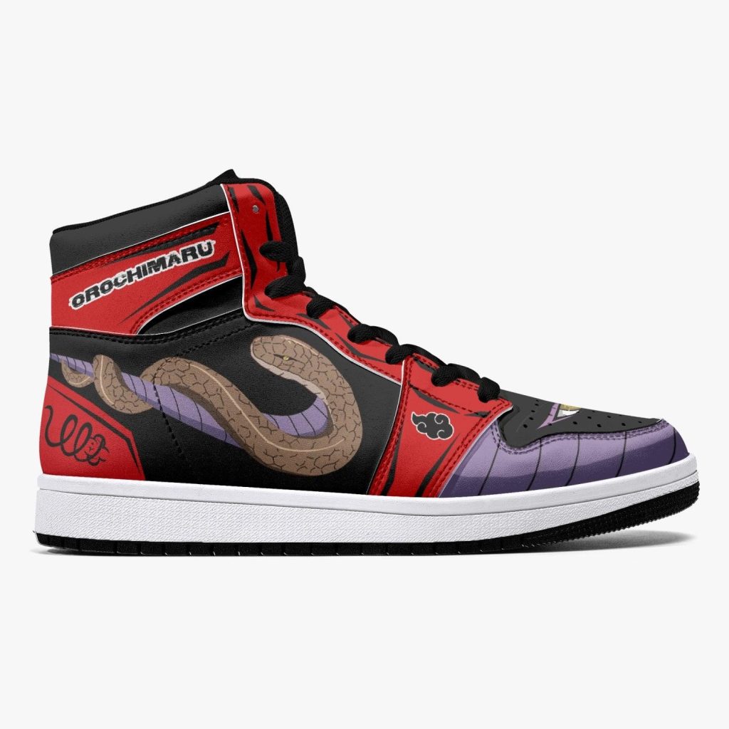 orochimaru akatsuki naruto j force shoes 3 - Anime Shoes UK Store