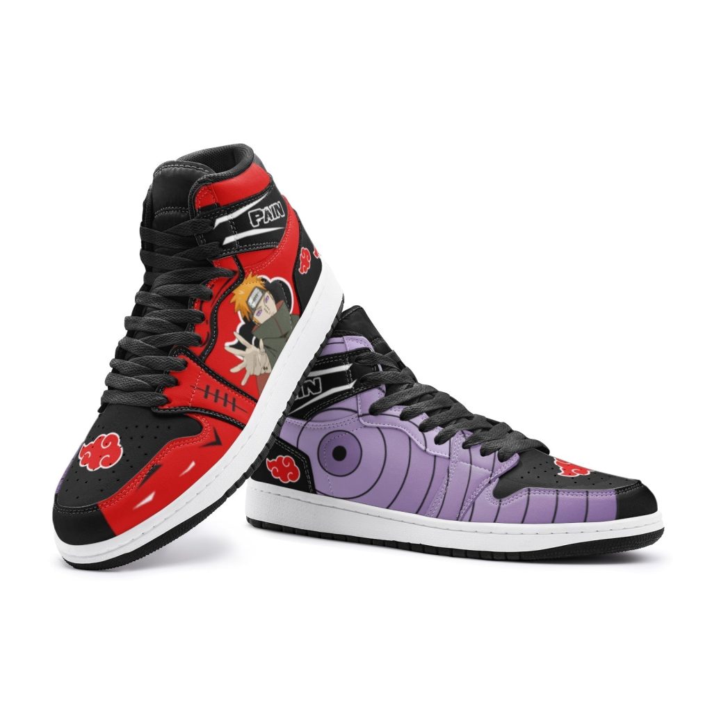 pain nagato akatsuki naruto jd1 shoes 4 - Anime Shoes UK Store