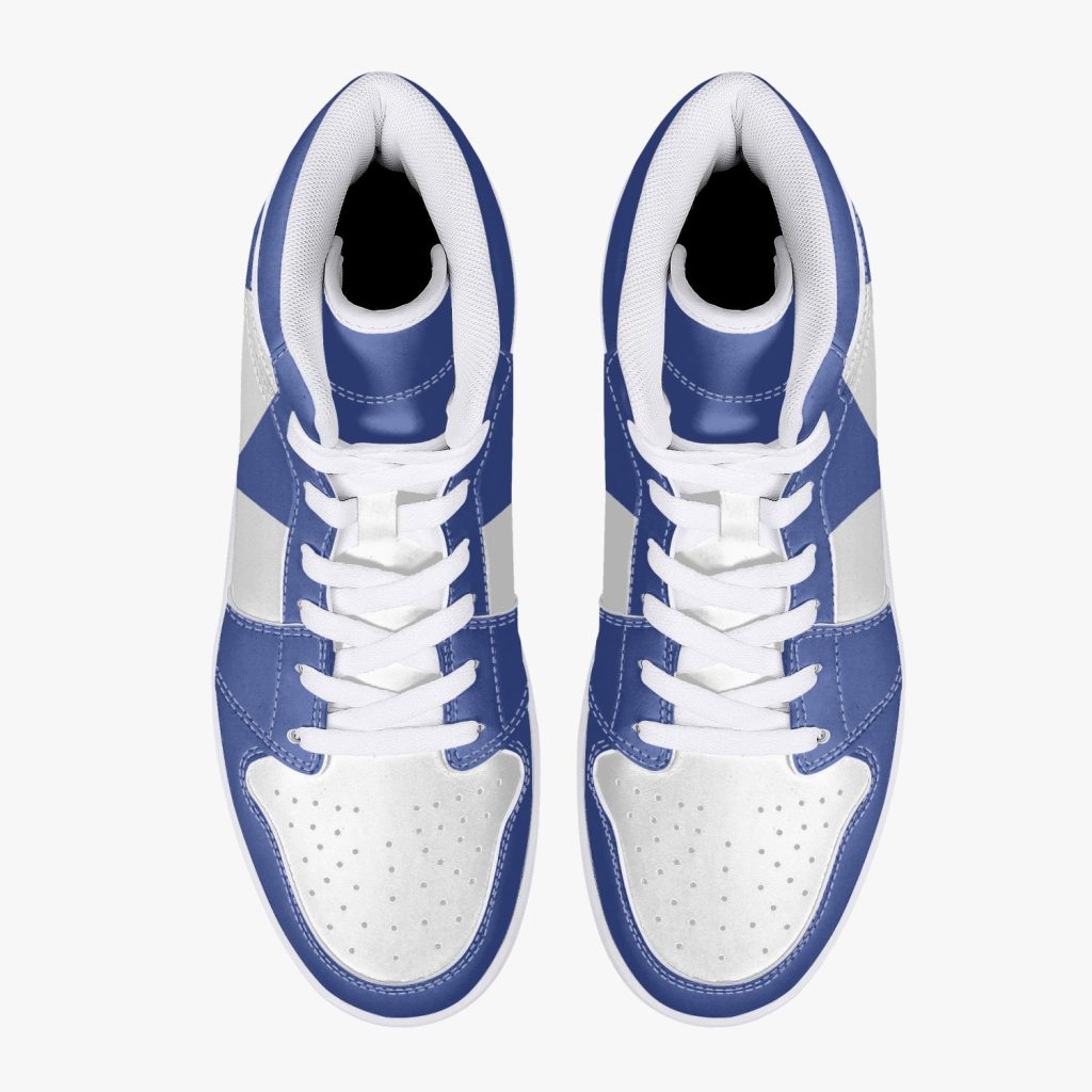 power rangers blue j force shoes 16 - Anime Shoes UK Store