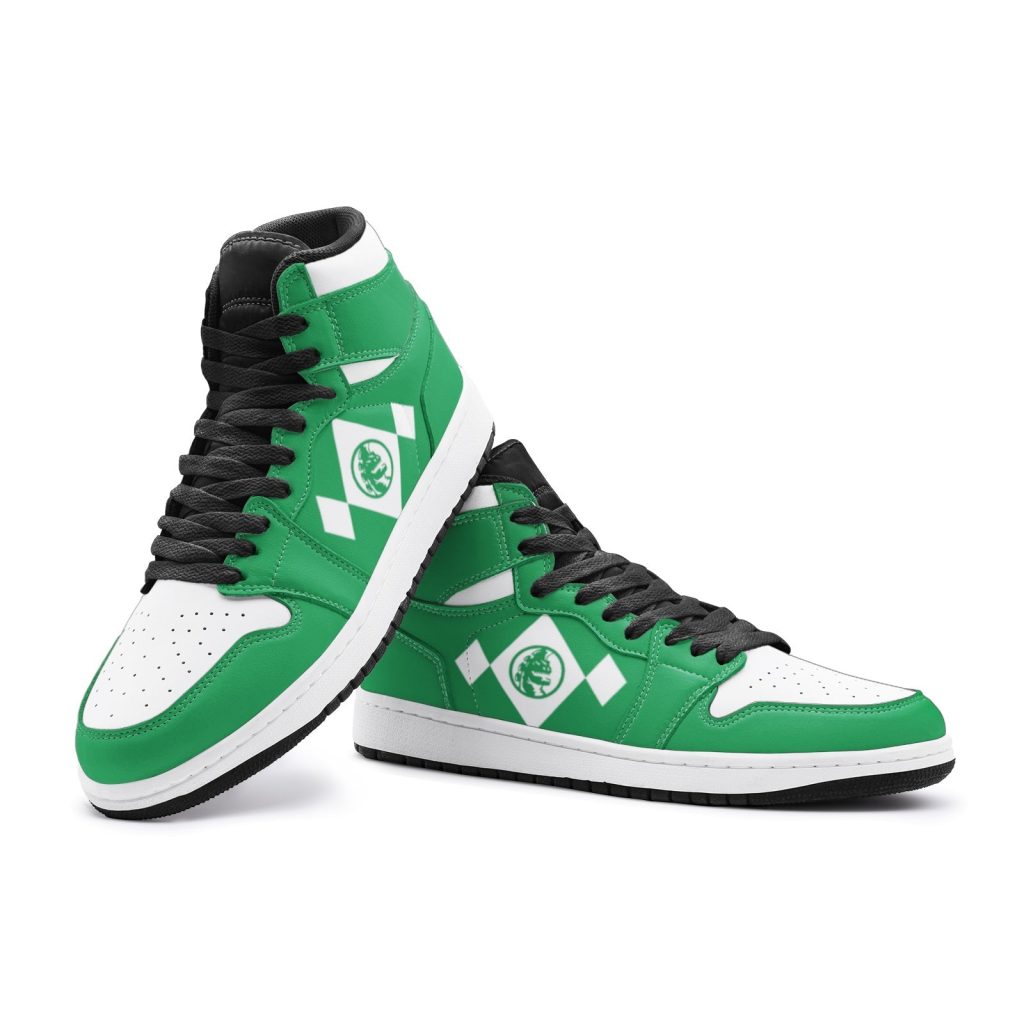 power rangers green jd1 shoes 4 - Anime Shoes UK Store