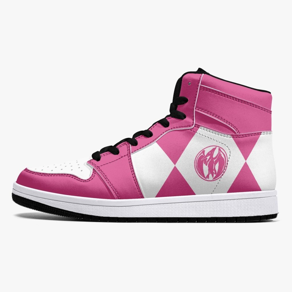 power rangers pink j force shoes 24 - Anime Shoes UK Store