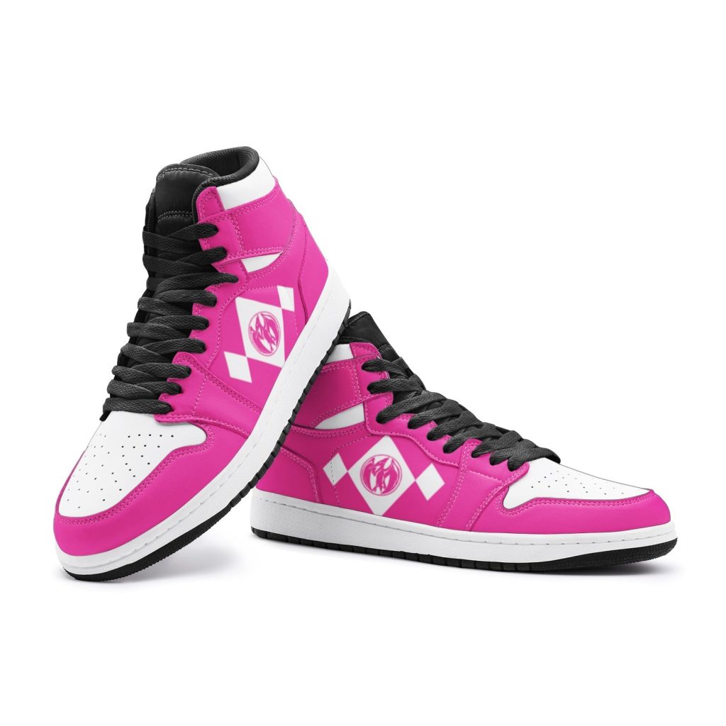 power rangers pink jd1 shoes 4 - Anime Shoes UK Store